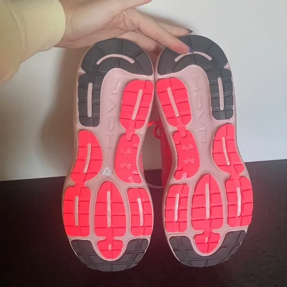 Under Armour Athletic Shoes - Pink and Gray - Picture 8 of 9